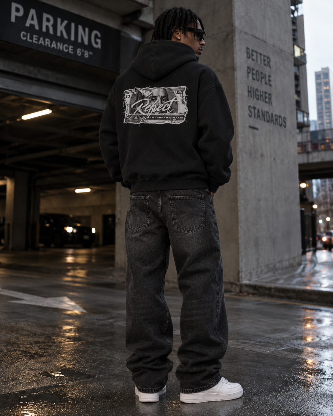 Paid in Respect Zip Hoodie